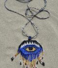 Evil eye necklace - Bleu - Sand in my Shoes