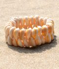 Bracelet - Shell Elastic - Hot Lava