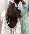 Indiana Gypsy turquoise/Off white, Sundress