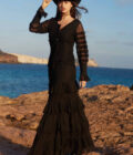 Long Lace Skirt, Black - Isla ibiza bonita - Image 3