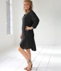 dress Verona, Charcoal- Karma by Hot Lava - Afbeelding 2