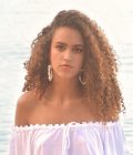 Earring Indy, Ivory - Hot Lava - Image 2