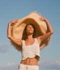 short singlet Croche, cream- Isla Ibiza Bonita – Bild 2