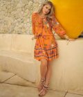 Dress Sally - Sardegna, Hot Lava - Afbeelding 2
