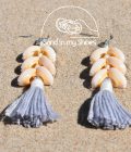 Oorbellen - Happy Shells - Gris - Sand in my Shoes – Image 2