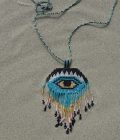 Evil eye necklace - Turquoise - Sand in my Shoes - Afbeelding 2