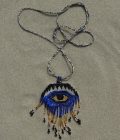 Evil eye necklace - Bleu - Sand in my Shoes - Afbeelding 2