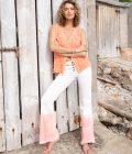 Jeans Tie Die Mixed- Cream Orange 8123217- Isla Ibiza - Imagen 2