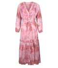 Long Dress Tie-dye fantasy mix Pink 8122712 - Afbeelding 2