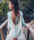 Indiana Gypsy turquoise/Off white, Sundress - Afbeelding 2