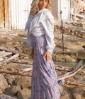 Maxi Skirt Free Spirit 8123801 – Purple, Isla Ibiza Bonita