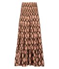 Maxi Skirt Color of Paradise, Brown - Isla Ibiza Bonita - Afbeelding 4