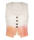 Gilet Tie Dye jeans, Mixed orange - Isla Ibiza Bonita - Afbeelding 2