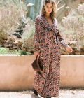 Kimono Jacket Carousel by Night, Black - Isla Ibiza Bonita - Afbeelding 5
