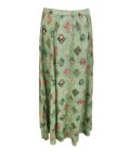 Maxi Rok Bohemian Olijfgroen – Bild 3