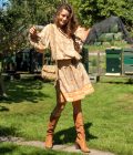 Dress Ginger, Wild rose - Hot Lava - Image 6