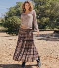 Maxi Skirt  Autumn Tribes Bruin – Bild 6