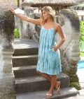 Dress Anna short, Blue moon - Hot Lava - Afbeelding 3