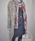 Knitted Cardigan Fringes Isla Ibiza - Multi – Bild 3