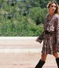 Short Dress Carousel by Night, Black - Isla Ibiza Bonita - Afbeelding 6