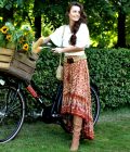 Skirt Rosalie, Yellow Rose - Hot Lava - Afbeelding 7