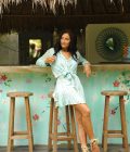 Skirt Fleur Moonstone, Sea mist - Hot Lava