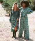 Wide Pants Choctaw Tribes, Green -  Isla ibiza Bonita - Afbeelding 5