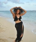 Skirt Bon Bini, Black - Hot lava