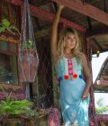 Dress Long Gypsy - Turquoise, Bali Sensasi - Image 7
