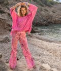 Flair Pants Tie Dye Flower 8123212 – Pink, Isla Ibiza Bonita – Bild 5