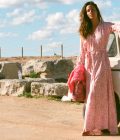 Long dress Ikan print - colors of Sunrise 8122710 Isla Ibiza Bonita - Afbeelding 7