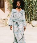 Long Skirt Marrakech, Turquoise - Isla Ibiza Bonita - Afbeelding 4