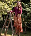 Skirt Rosalie, Yellow Rose - Hot Lava - Afbeelding 4