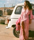 Long dress Ikan print - colors of Sunrise 8122710 Isla Ibiza Bonita - Afbeelding 3