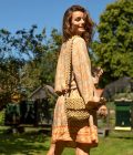 Dress Ginger, Wild rose - Hot Lava - Image 5