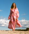 Long Dress Tie-dye fantasy mix Pink 8122712 - Afbeelding 4