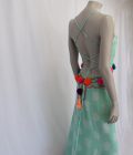 Dress Long Gypsy - Turquoise, Bali Sensasi - Image 6