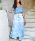 Skirt Bibi Sol, Jeans - Hot Lava – Bild 3