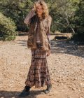 Maxi Skirt  Autumn Tribes Bruin – Bild 3