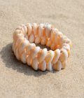 Bracelet - Shell Elastic - Hot Lava - Afbeelding 5