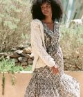 Short Baggy Cabled Cardigan Brisa, Cream - Isla Ibiza Bonita – Bild 6