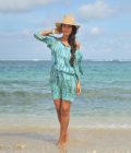 Dress Bibi, Blue Moon - Hot Lava - Image 4