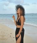 Skirt Bon Bini, Black - Hot lava - Imagen 3