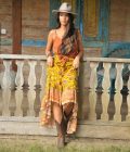 Skirt Rosalie,Sunflower Hot lava - Imagen 6