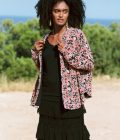 Kimono Jacket Carousel by Night, Black - Isla Ibiza Bonita - Afbeelding 4