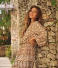 Dress Ginger, Indian Summer- Hot Lava