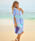 Poncho Palm Beach, Blue wave - Hot Lava - Afbeelding 7