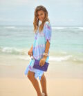 Poncho Palm Beach, Blue wave - Hot Lava - Afbeelding 4