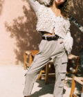 Knitted Fringed Cardigan Besso Cream 8222302 Isla Ibiza Bonita - Afbeelding 8