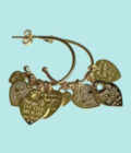 Earring Mini Amar Gold, Joy Jewellery Bali - Afbeelding 2